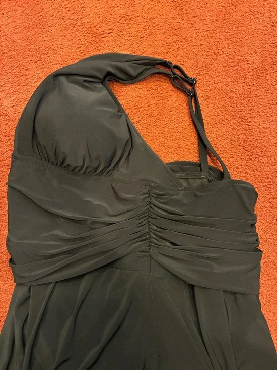 NWT 22W Magicsuit Celine Black V-Neck Slimming Swimsuit with Skirt (ABBA) - Picture 12 of 16